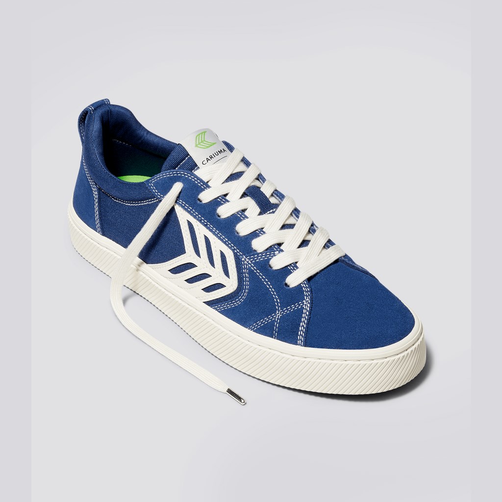 CATIBA PRO Cariuma Low Top Tela Vegan Bleu Homme | ADE-3287212